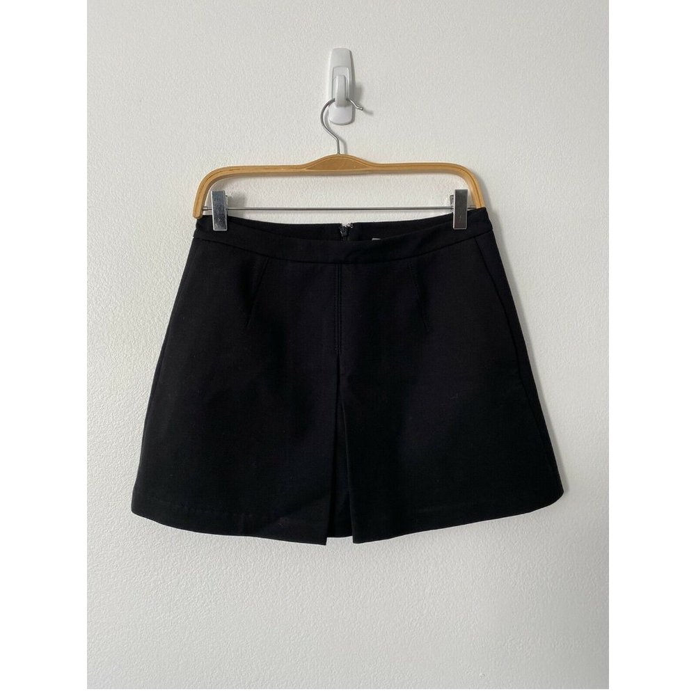 Vince Black A Line Mini Skirt Woman’s Size 4